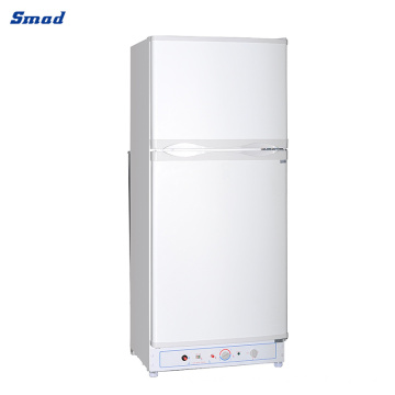 Smad OEM Double Door Home Fridge Absorption Freezers LPG Gas Refrigerators